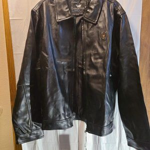 EA Collection Italy Ityle Faux Leather Jacket New with tags M/L